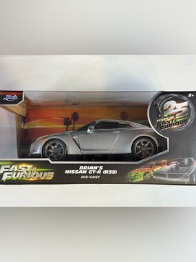 Jada 25 Years of Fast and Furious BRIAN’S NISSAN GT-R (R35) 1:24